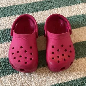 Worn Crocs Toddler Size 7